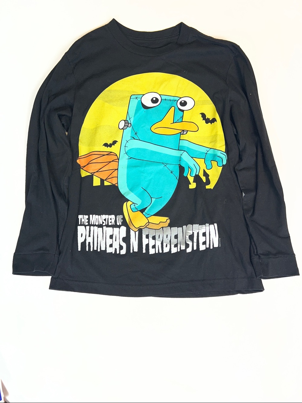 RARE Phineas & Ferb PERRY PLATYPUS Monster of Phineas N Ferbenstein EUC Sz XL